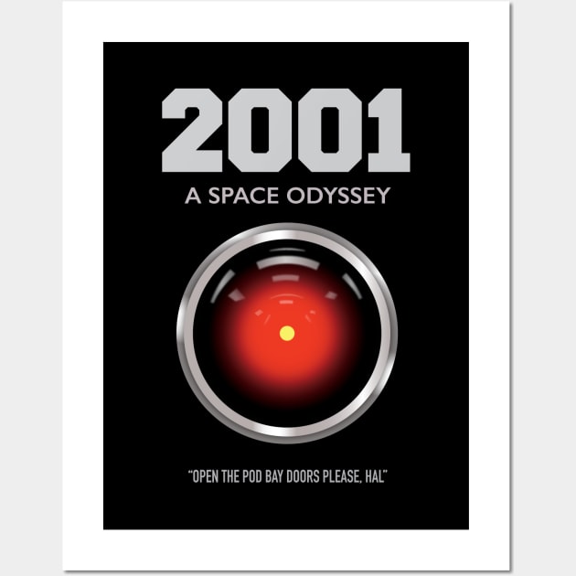 2001 A Space Odyssey - Alternative Movie Poster Wall Art by MoviePosterBoy